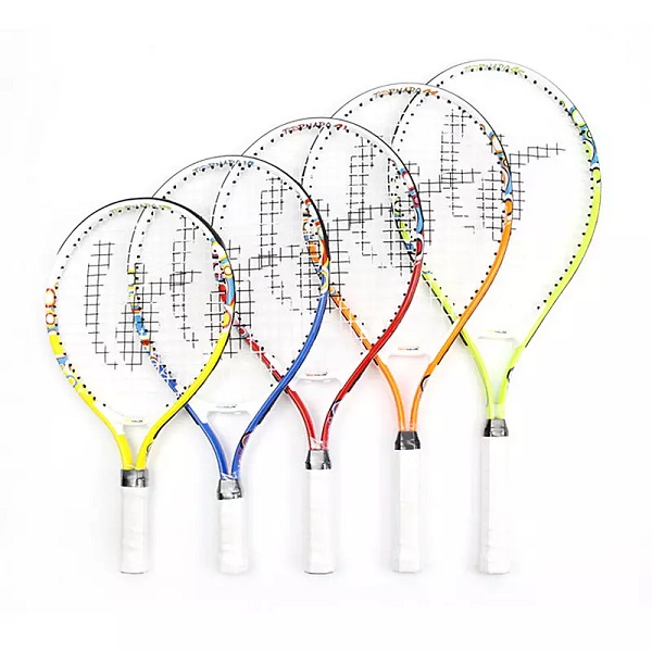 View larger image       Add to CompareShare Factory wholesale OEM kids aluminum junior tennis rackes kids tennis skill training racket size 17 19 21 23 25 inch available Featured Image