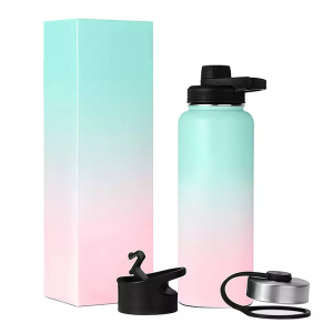 Insulated thermos flask, thermos flask sports stainless steel water bottle