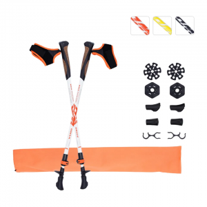 Cork Handle Multi Color Aluminum Trekking Pole Walking Sticks for Children