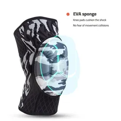 Custom Gym Elastic Knee Support Belt Brace Wraps Colorful Knitted Copper Compression Knee Sleeves