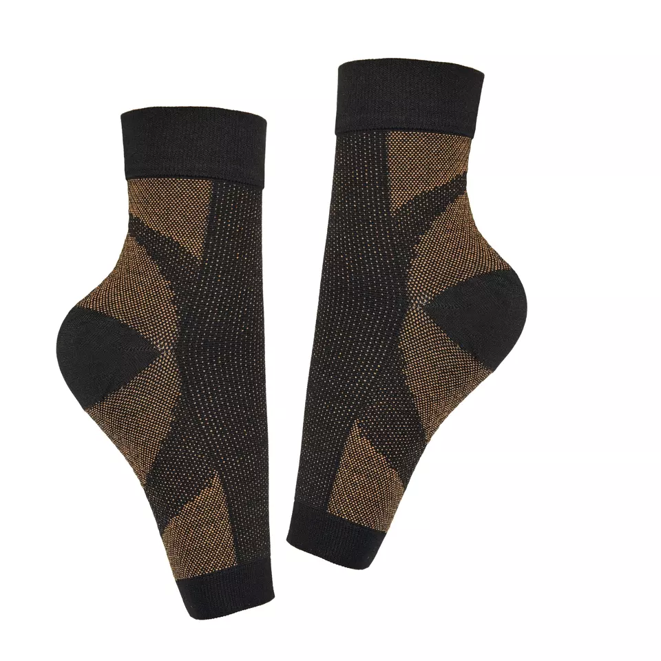 High quality football volleyball low recycled cushion beach elastic socks support sleeves Featured Image