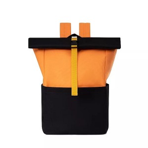 Multicolor Large Capacity Business Travel Computer Laptop Rolltop Backpack with USB Waterproof Laptop Backpack