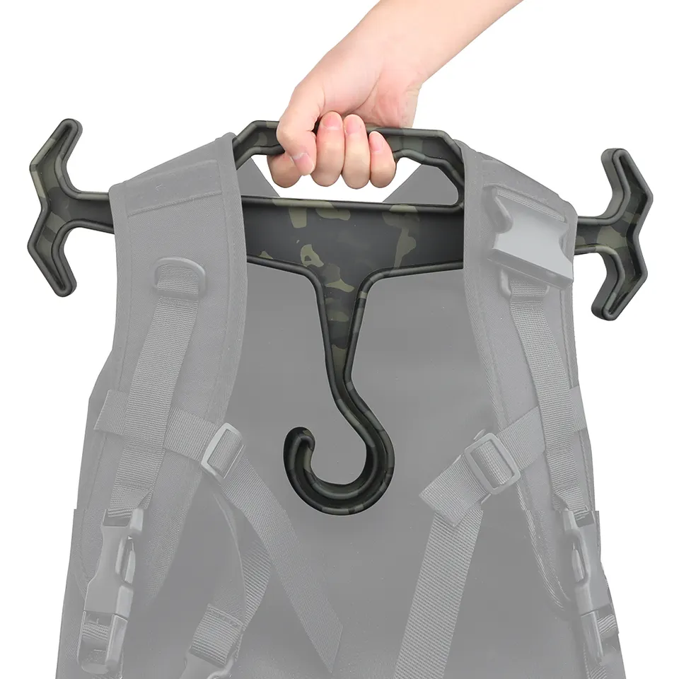 High Quality Plastic Hanger Hidden portable Heavy weight Hanger Display Rack