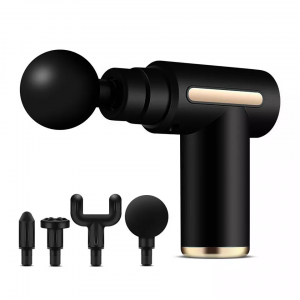 Portable handheld electric vibration deep muscle fascia body massager mini massage gun