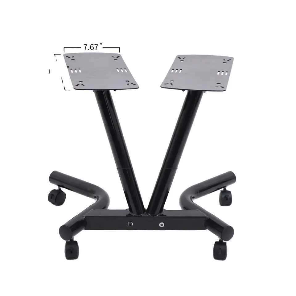 Adjustable dumbbell stand