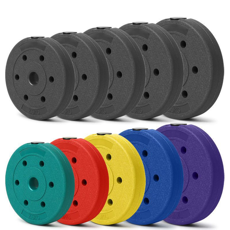 Dumbbell piece, hand grip rod, bell blade, small hole weight 15 kg