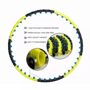 Double row magnet massage hula hoops Fitness Hoop sports direct wholesale hula hoops