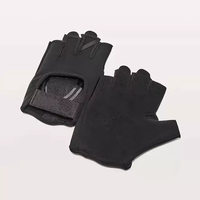 Protect palm fitness weightlifting grip polyester women’s fitness gloves Featured Image