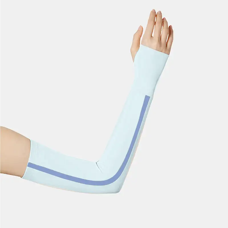 Oem Odm Custom Logo Sustainable Breathable Sun Protection Compression Kids Sports Arm Sleeves