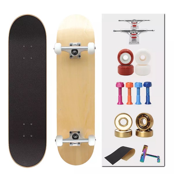 Skateboard Manufacturer 7 Ply Canadian Maple Complete Skate Board Deck Patinetas