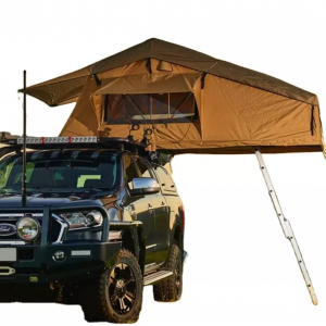 Ultra light ABS plastic enclosure side open hard shell car roof top tent camping