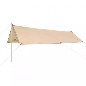 Cottage tent Family camping with screened porch