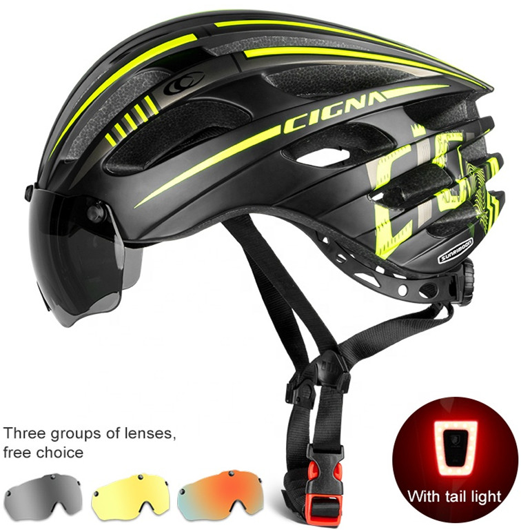 High-quality Outdoor Climbing Helmet Aerial Work Safety Helmet With LED Light Cycling Safety Helmet