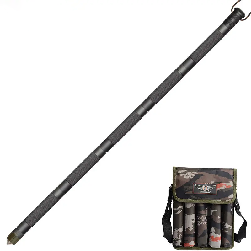 Outdoor Tool Hiking Gear Climbing Tactical Stick Alpenstock Camping Equipment