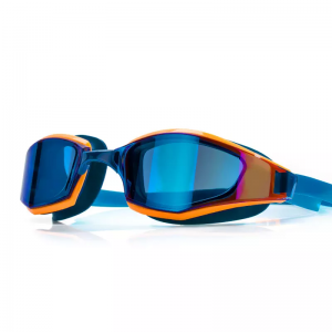 Swimming integrated silicone frame glasses adult swimming goggles