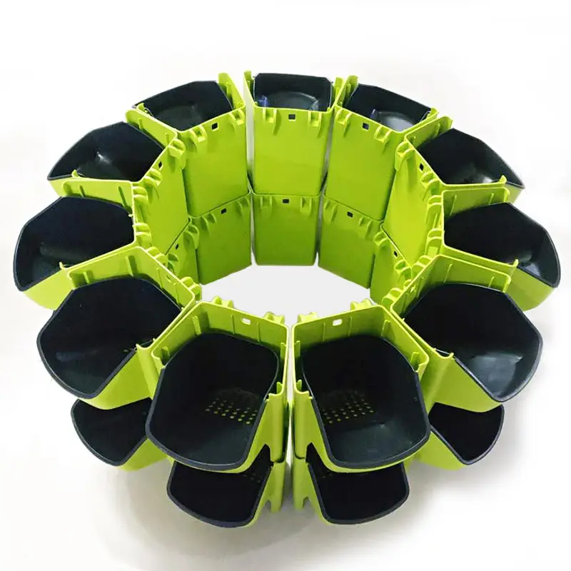 Movable Plant Wall Greening Balcony Vegetable Planting Pot Resin Plastic Combination Flower Pot Featured Image
