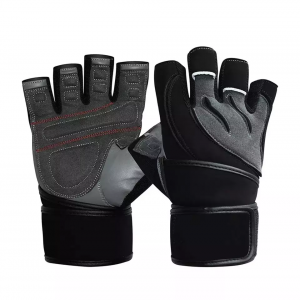 Anti-slip breathable exercise workout, fitness training, weightlifting gym gloves