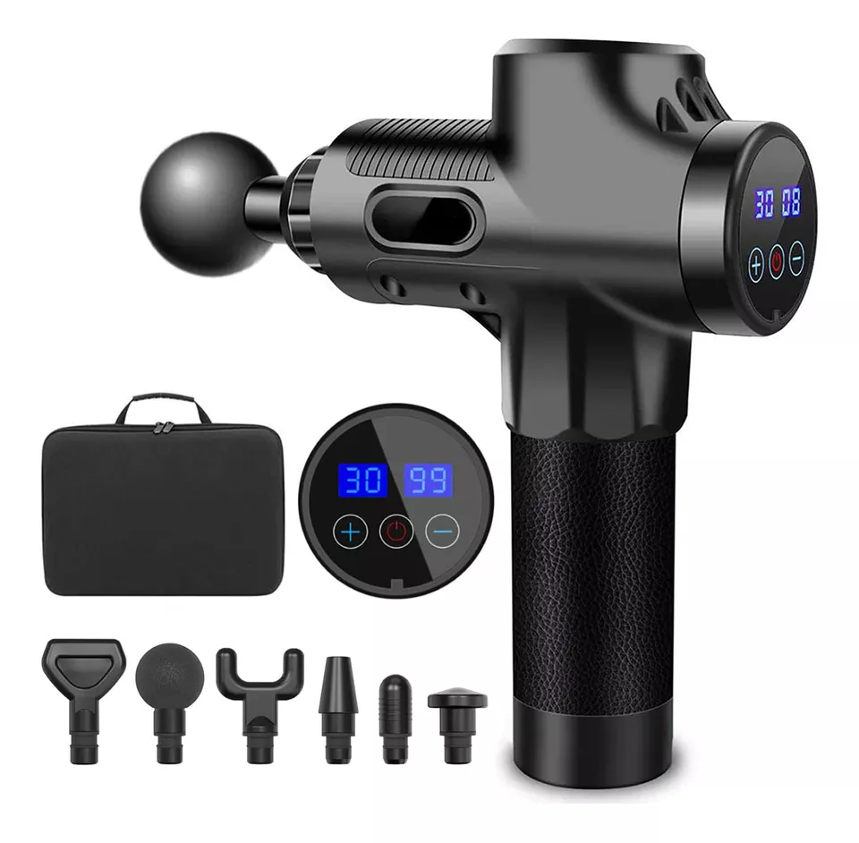 Portable mini muscle massage gun deep tissue vibration pocket massage gun Featured Image