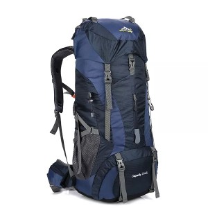 outdoor hiking backpack 70L nylon rucksacks travel camping hiking hydration backpack with large capacity