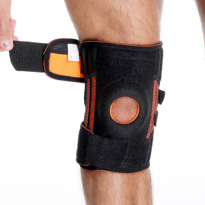Customizable silicone knee pads for running and riding anti-skid pressure damping adjustable knee pads