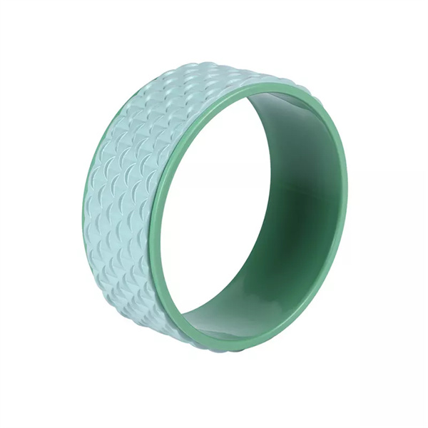 Custom Logo Fitness Eco Friendly Exercise Balance Training Stretching Prop TPE yoga wheel for back pain