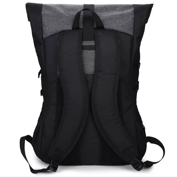 Custom Logo Travel Rolltop Backpack Gym Sport Football Basketball Backpack Men