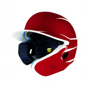 Batting Helmet with Adjustable Visor