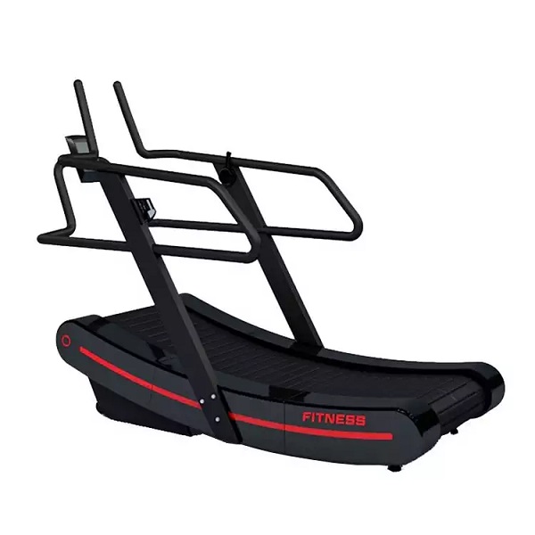 Commercial Electric Stair Climber Exercise Running Machine Curved Mechanical Treadmill For Gym