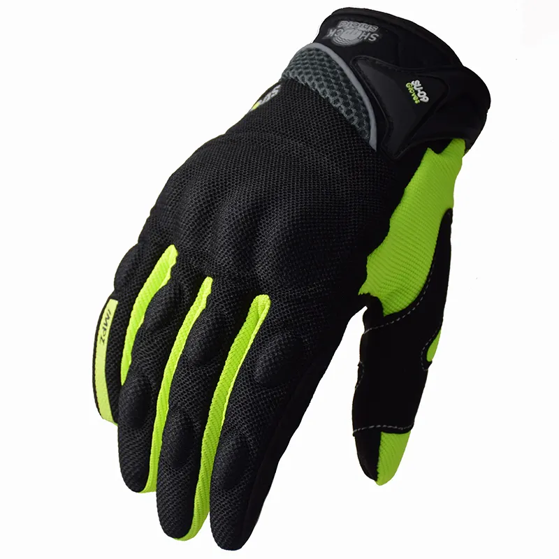 Gloves Breathable Summer Motorcycle Gloves Shockproof Full Finger Cycling Guantes Moto Luvas Motocross Motorbike Gloves