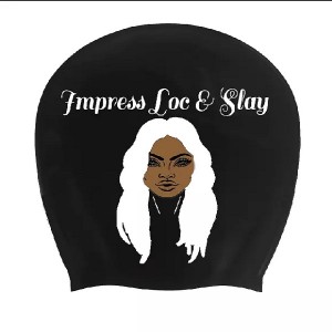 Customized Logo XL Silicone Dreadlocks Swim Cap For Long Hair Silicone Swim Caps