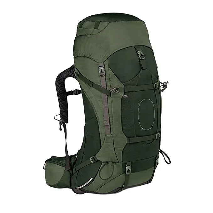 Hot-sale Large 50-70L Profession Custom Logo Waterproof Travel Cambing Outdoor Mountain Bag Hiking Backpack