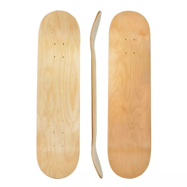 31*8 Inch Wholesale Oem Plain Blank Skate Board 7 Ply Wood Decks Skateboard