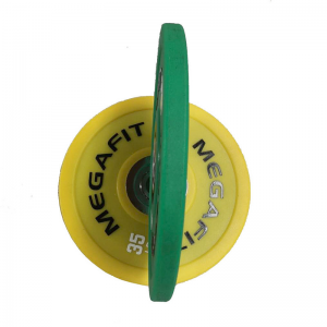 CPU high elastic color competitive film weightlifting barbell piece
