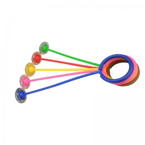 Fitness leg swing bouncing ball