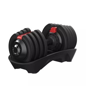 adjustable dumbbell 2022 Home Indoor Fitness 15kg 16kg 18kg 22kg 24kg 40kg 50kg 40lb 90lb Rubber Cast Iron Dumbbell set