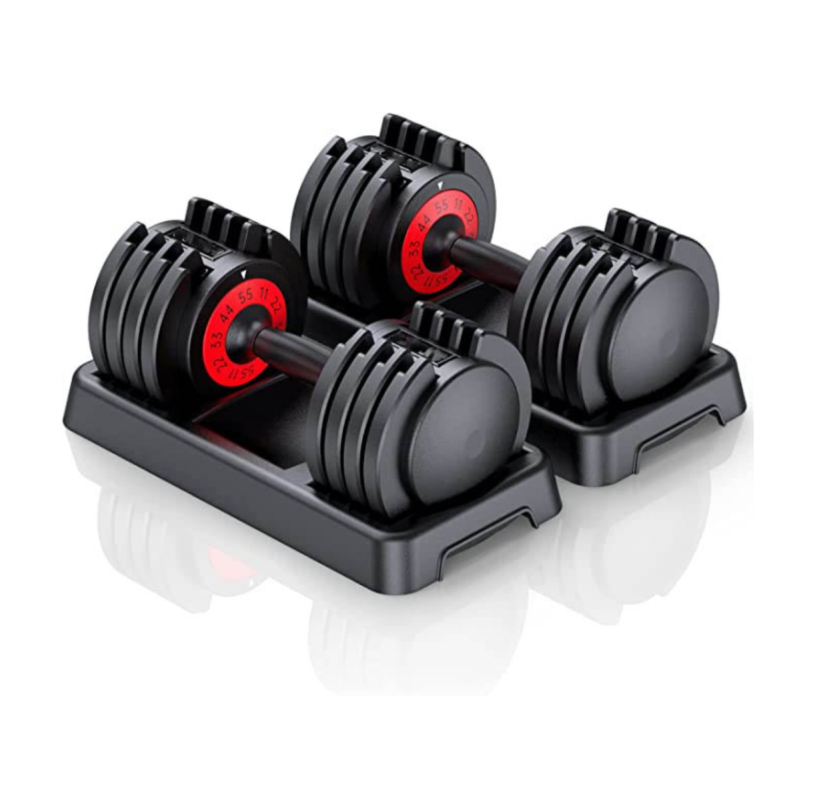 Single Adjustable Dumbbell Set for Men and Women Multiweight Options Dumbbell with Anti-Slip Nylon Handle Fast Adjust Weight Suitable for Full Body Workouts at Home Gym Featured Image