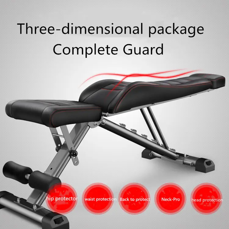 Fold dumbbell stools for sit-ups