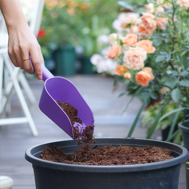 Gardening tools Plastic thickened earth shovel Family planting garden shovel Flower shovel Cat litter shovel