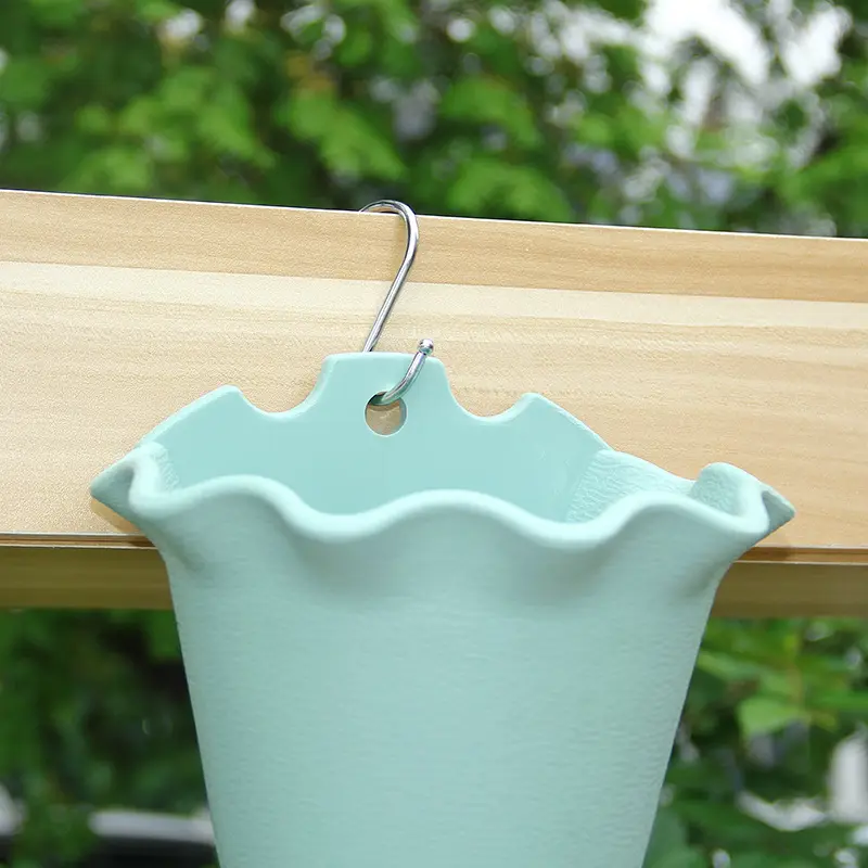 Flower Pots Creative Verona European-Style Wall Hanging Basin Candy Color Balcony Railings