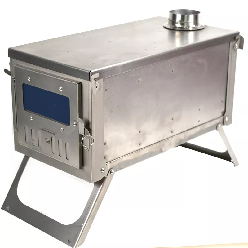 Portable outdoor tent wood stove Featured Image