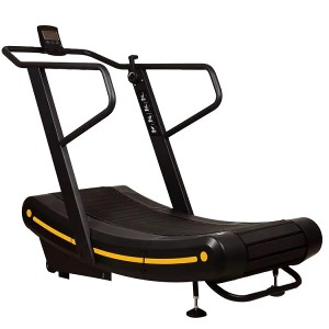EU warehouse in stock professional air runner manual mechanical gym unpowered curved running machine manual treadmill