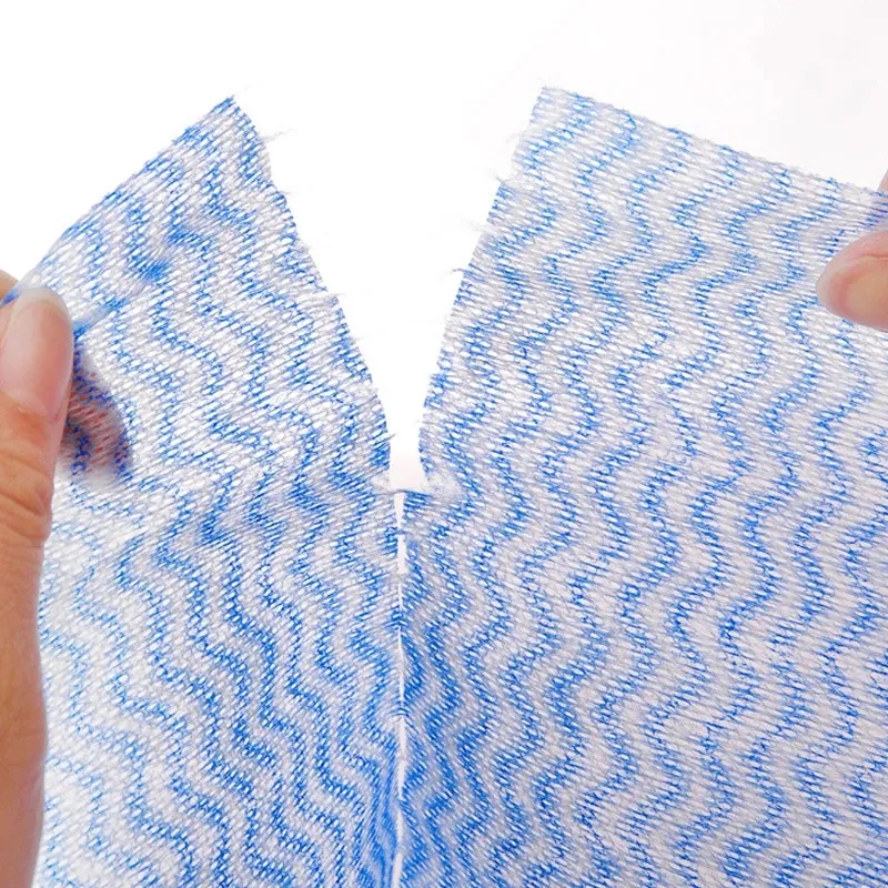 Non-woven Kitchen Cleaning Cloths Disposable Eco-friendly Wipes Wipe Pads Furniture Kitchenware Cleaning Products Customized