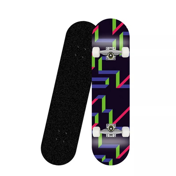 Amazon hot sale Cruiser Skate Board with High elastic PU wheel for adults teens adults and kids maple wood Skateboards