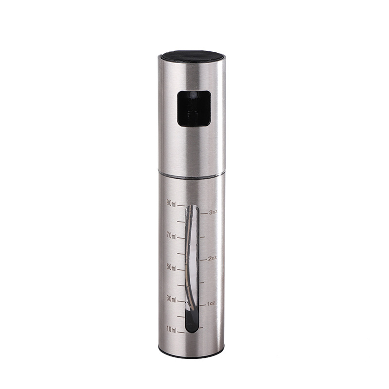 Fuel spray can household kitchen supplies artifact stainless steel oil injection bottle spice bottle spray press type barbecue oil bottle