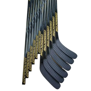 Customized High Quality Ice Hockey Sticks Carbon Composite silver Hockey Stick Made In China