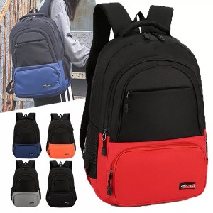 Custom 2022 New Waterproof School Backpack De Schulrucksack Sport Business Travel Light Weight Black Men Laptop Student Backpack