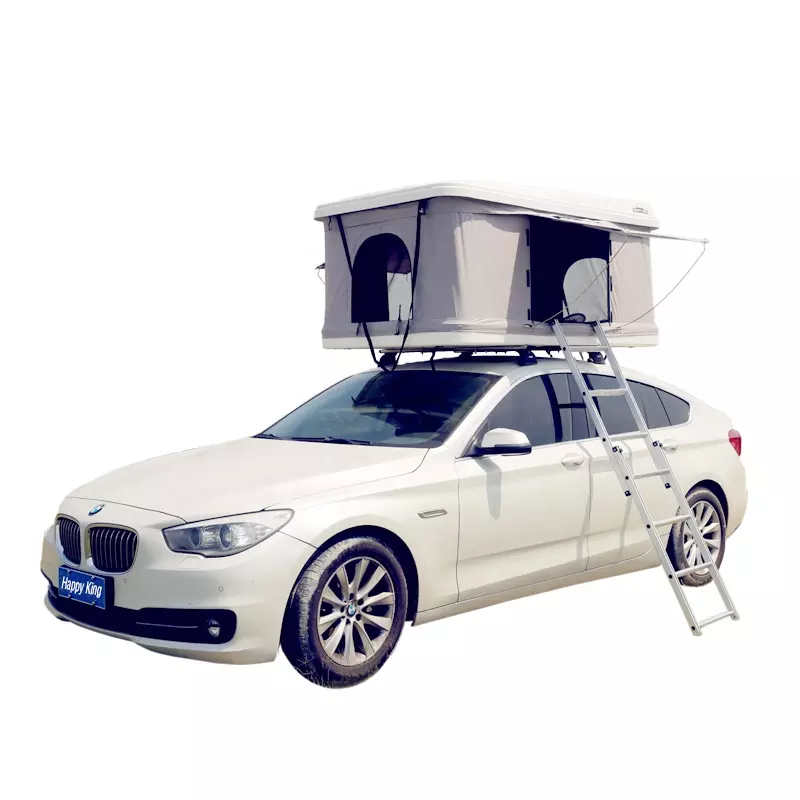 Outdoor camping foldable tent hard shell roof top tent Featured Image