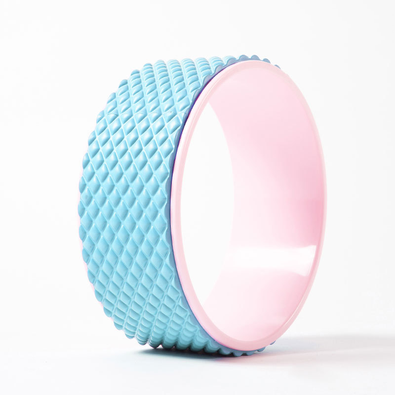 Yoga wheel backbend assists open back beauty back Pilates lap