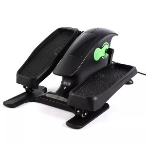 Remote Control Portable Exercise Elliptical Trainer with Large Pedal Under Desk Electric Mini Elliptical Machine