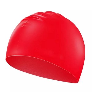 Silicone swimming cap adult men and women waterproof ear protectors professional and comfortable